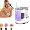 Makeup Brush, Electric Cleaner, and Dryer Are Automatic Cleaning Tools for Brushes and Sponges Suitable for Both Male and Female