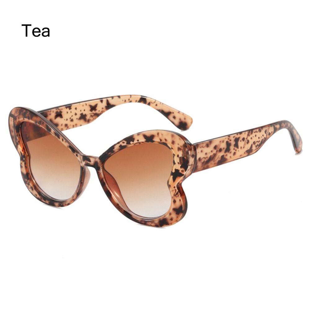 Trendy Candy Color Butterfly Sunglasses Colorful Uv400 Women'S Cat Eye Sun Glasses Gradient Shades