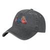 Sacred and Immaculate Hearts (Jesus and Mary) transparent background Baseball Cap summer hat Luxury Women Unisexs