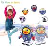 Baby Duck Toy Musical Interactive Toy with Lights,Sound Dancing Robot Space Elements for Infants Babies Kid Gift