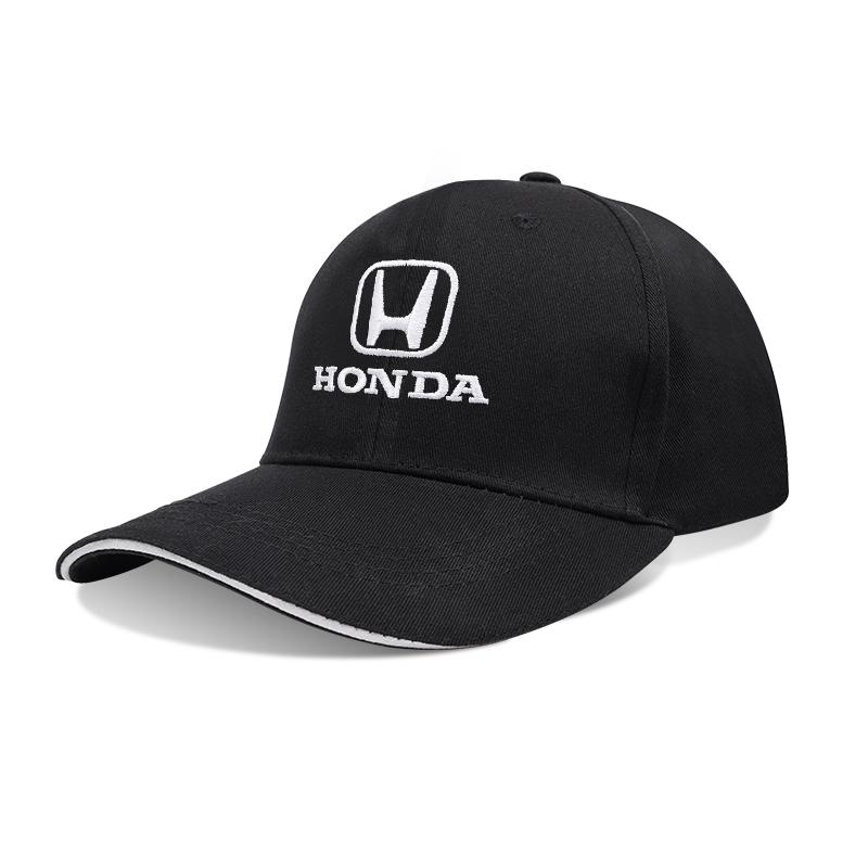 Car Emblem Honda Embroidery Snapback Baseball Cap Summer And Spring Autumn Outdoor Sports Adjustable Sunscreen Hat Casual Hats akn256