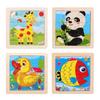Kids Funny Cartoons Puzzle Toy Jigsaw Wooden Educational Study