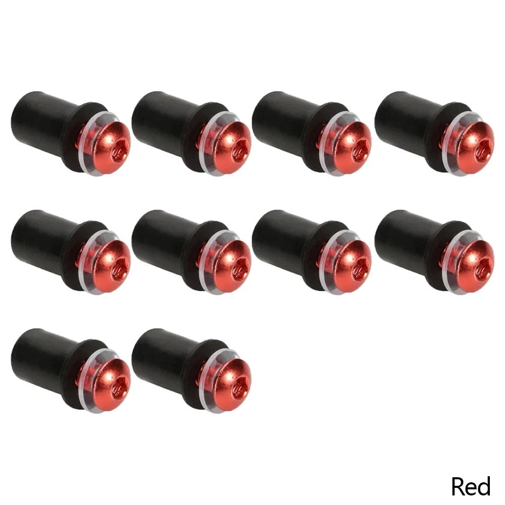 10 шт. 5 мм M5*16 винты для ветрового стекла мотоцикла болты для ветрового стекла комплект креплений обтекателя для Honda CBR 600 F4i CBR1000RR CB400 VFR800