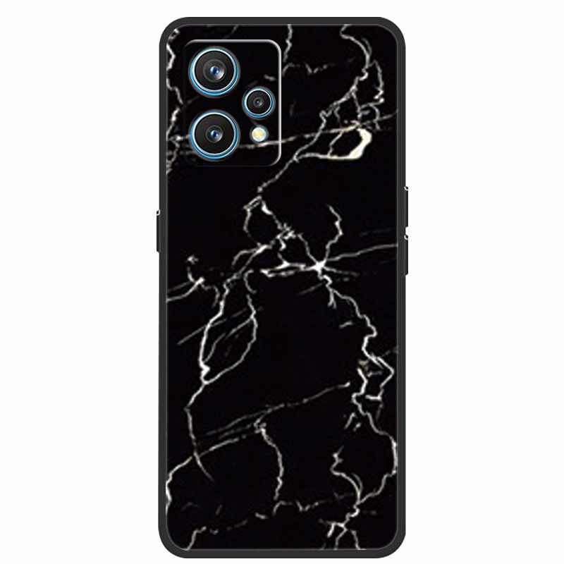 Чехол для Realme 9 RMX3521 Ударопрочный Мягкий силикон ТПУ Задняя крышка Для телефона Realme9 4G Чехлы Realme 9 6,4 дюйма Милый мультяшный чехол-сумка