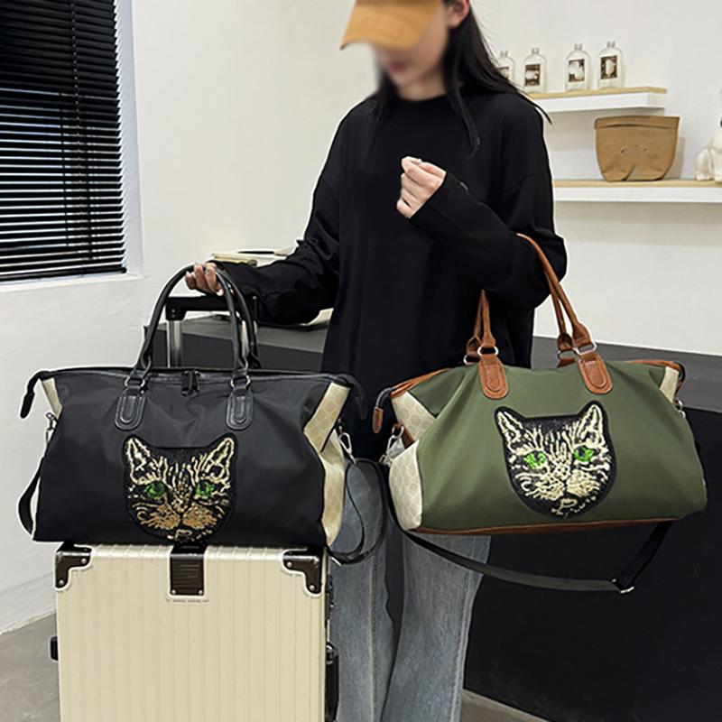 Большая вместительная дорожная сумка для женщин, спортивная сумка для йоги и фитнеса, студенческая сумка-органайзер на одно плечо, дорожная сумка для коротких поездок