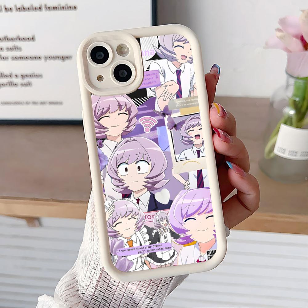 Аниме Наджими Осана Чехол для мобильного телефона для iPhone 17 16 15 14 13 12 11 Air Pro Max Plus Утолщенный ТПУ Цветной Чехол Роскошный Красивый