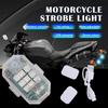 Wireless Led Strobe Light For Motorcycle Car Bike Anti-collision Signal Usb Charging Super Waterproof And Long-term Service D9a7