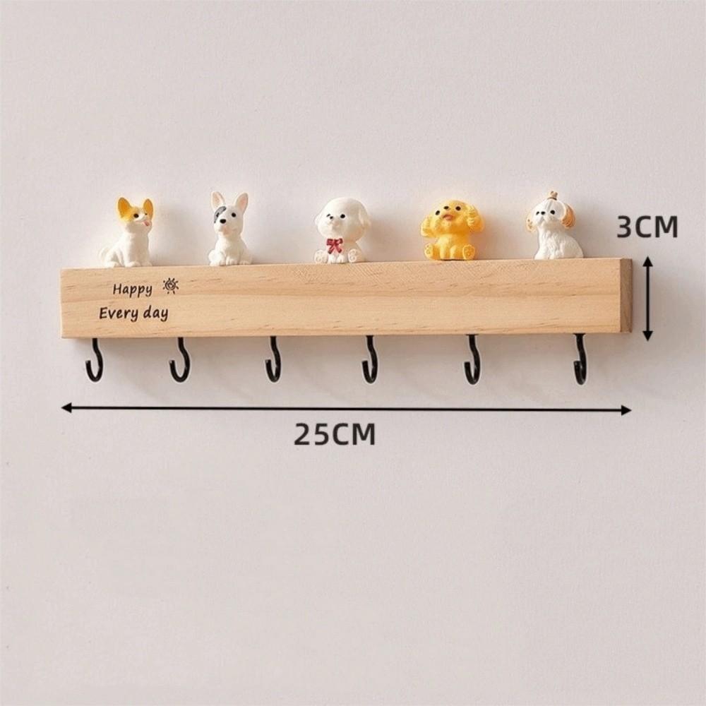 Wall-mounted Entry Wall Key Hook Household Wall Hanging Rack Key Storage Rack For Storing Keys