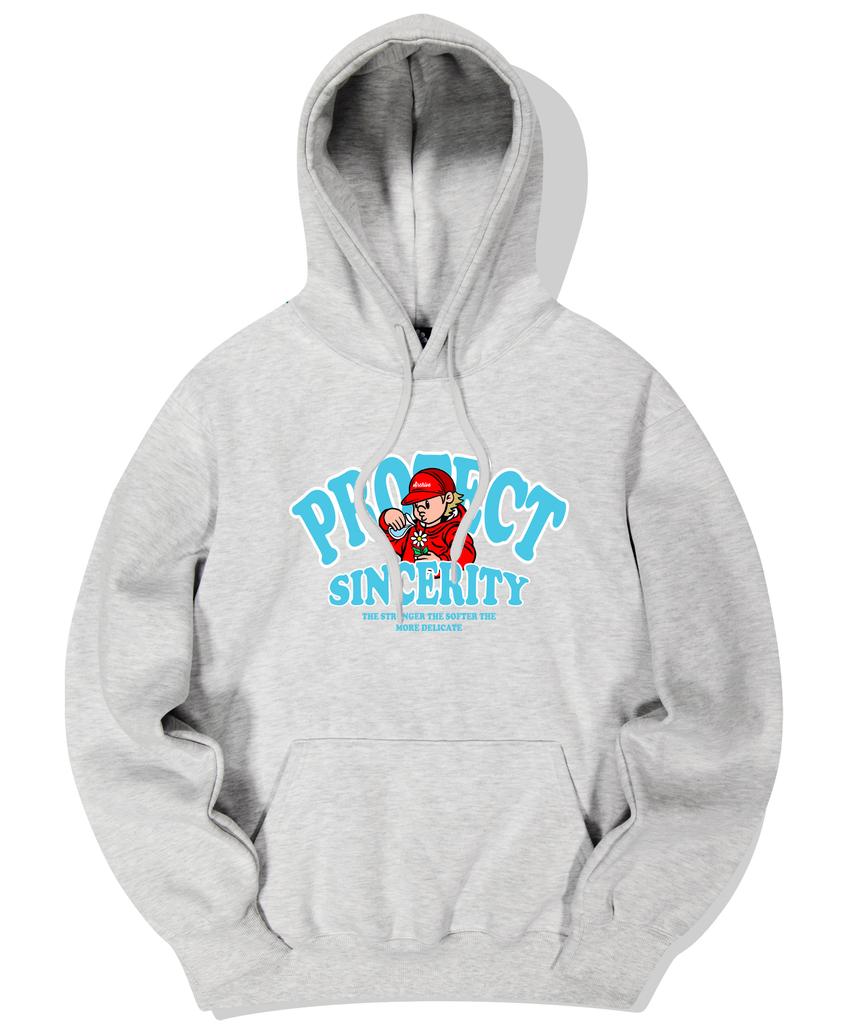 Худи с графикой Protect Boy - Белый