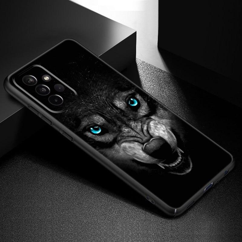 Lion Wolf Tiger Bear Rabbit Phone Case For Samsung A21 A30 A50 A52 S A13 A22 A32 4G A23 A33 A53 A73 5G A12 A31 A51 A70 A71 A72