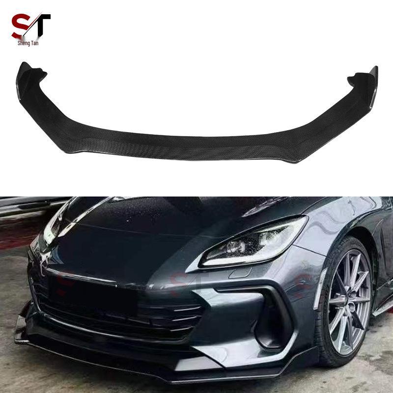 Комплект переднего сплиттера и спойлера из углеродного волокна для Subaru BRZ 2020+