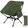 TOBTOS Ultralight Camping Portable Folding Backpacking Compact Camping Chair with Carry Bag for Outdoor Camping Hiking Backpacking Beach Travel Chair,