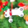 Decorative Christmas Tree Hanging Pendant Dog Bone Hanging Ornaments  Window/Xmas Tree