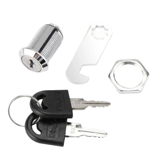 Замок картотечного шкафа Устойчив к ржавчине Простота установки Прочный Широкий спектр применения Простое управление Противоугонная защита из цинкового сплава Одностворчатый эксцентриковый замок Домашние поставки