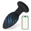 PENGBOSW Стимулятор простаты с пультом дистанционного управления 10 режимов вибрации Мощный Смартфон USB Игрушка для взрослых Вибратор, [Управление приложением], Режимы, Вибрация, Управление,
