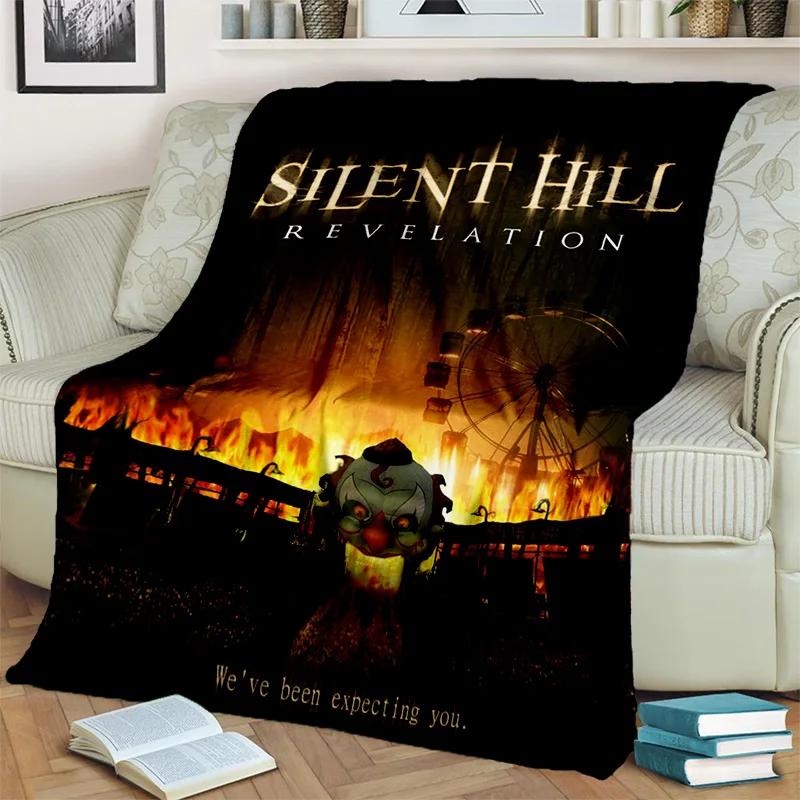 3D Silent Hill HD фильм ужасов, игровое одеяло, мягкое одеяло для дома, спальни, кровати, дивана, пикника, путешествия, офиса, одеяло, детское одеяло