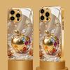 Роскошный золотой чехол для телефона Apple с рисунком, металлическая краска, стекло, для iPhone 17 16 15 14 13 12 11 Pro Max 16 Plus 17 Air 16E