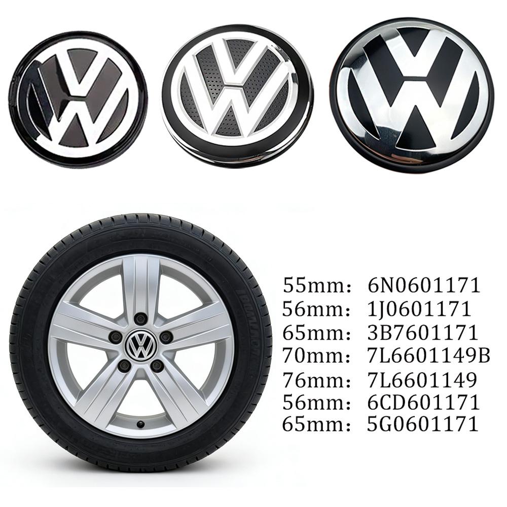 OPQ1 Car Wheel Center Hub Caps Cover 4pcs 55mm 56mm 65mm 70mm for VW Volkswagen Golf Polo Passat Touran CC B5 B6 B7 Jetta accessories