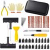 Car Tire Repair Kit Puncture Plug Tools Tyre Puncture Emergency for Tire Strips Stirring Glue Repair Tool Kit Car Accessories