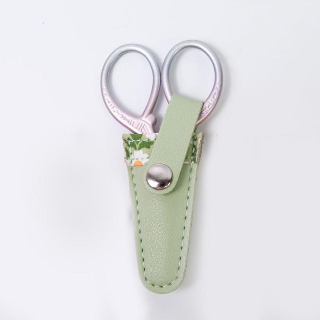 Scissor Pouch Fashion Multifunction Colorful Flower Scissor Cover Easy Carrying Embroidery Scissors Sheath for Dressmaker Sewing