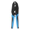 5 Hole Hexagonal Cold Press Pliers Coaxial Cable RG58 RG59 RG62  Multifunctional Ratchet Crimping Pliers BNC
