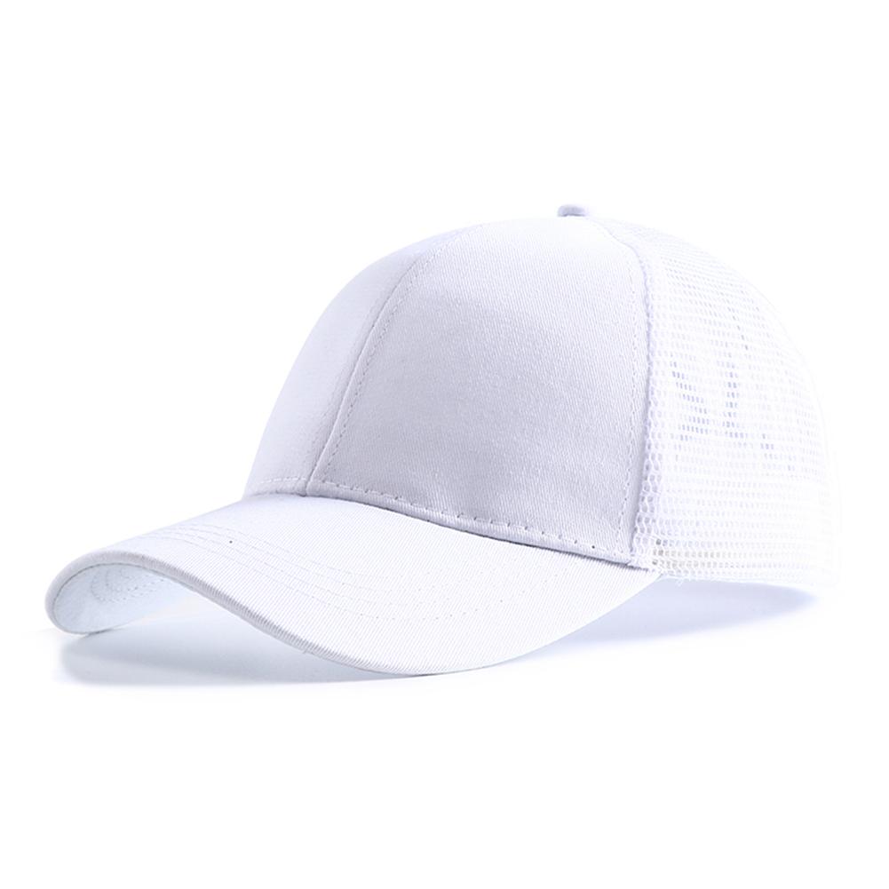 Новая летняя сетчатая кепка-тракер с камуфляжным рисунком, кепка-snapback, женская шляпа, стильная небрежная прическа пучок, хвост, бейсболки для женщин