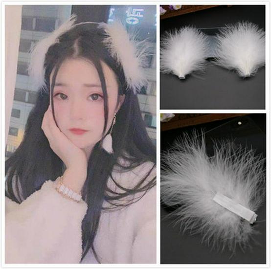 White Feathers for DIY Handmade Clothing & Jewelry Accessories