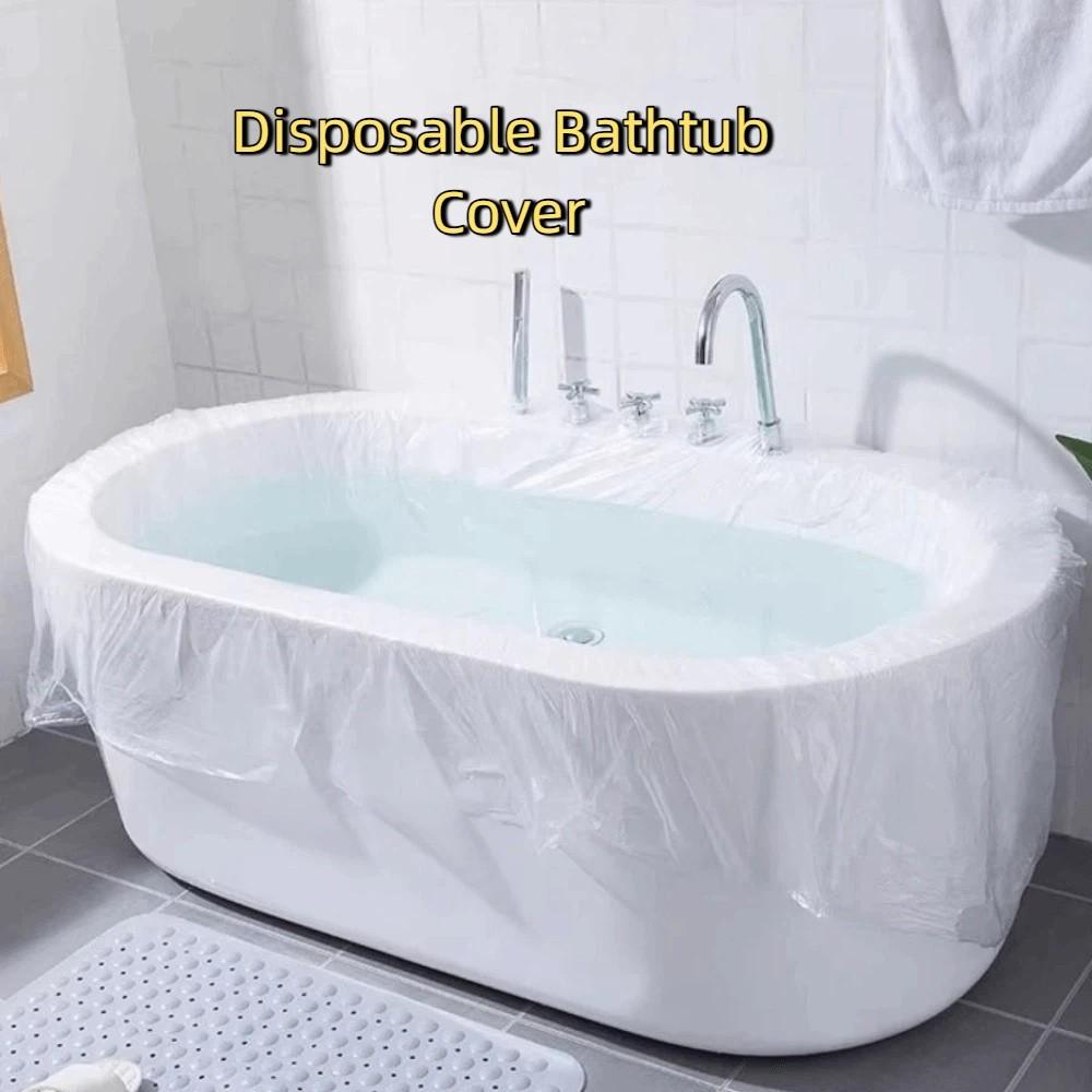 10PCS Individually Bathtub Soaking Bags Oversized Hotels Bathtub Liner for Home