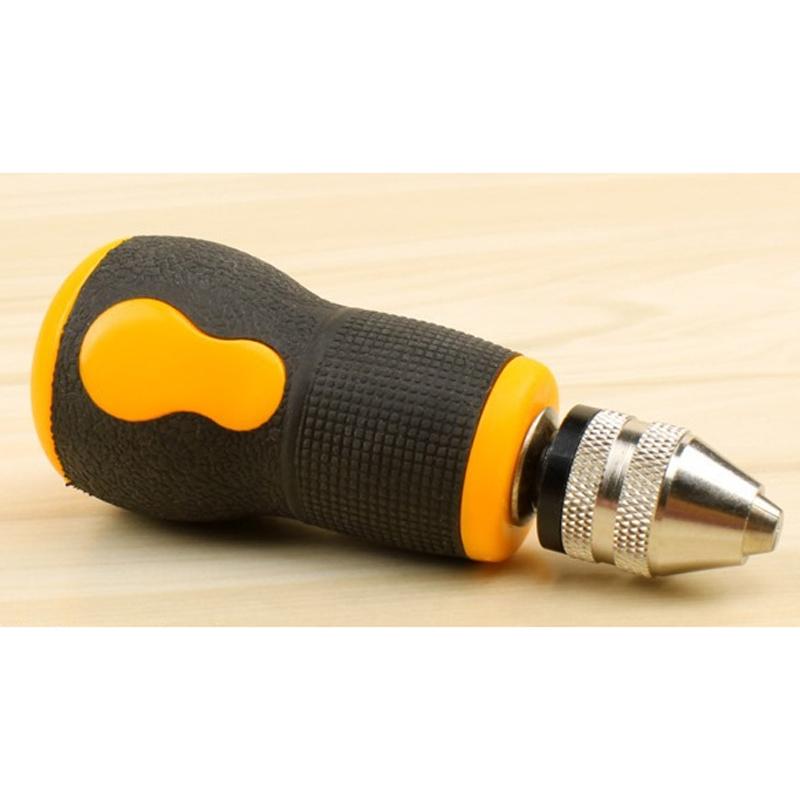 Портативная микро-мини-маленькая ручная дрель + 10 шт., спиральные сверла, инструмент 0,8-3,0 мм