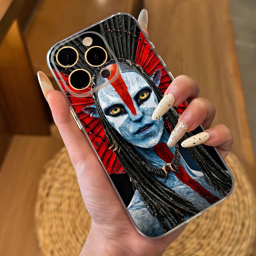 Чехол для телефона с изображением Аватара для IPhone 17 16 Pro Max 15 14 13 11 12 Mini Xs X Xr 7 8 Plus Se Прозрачная крышка