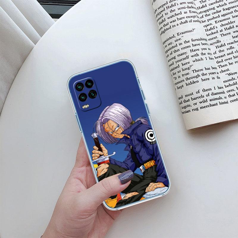Dragon Ball Trunks Transparent Phone Case for Motorola Moto Edge 20 30 40 50 S30 Fusion Ultra Pro Neo Lite