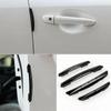 4Pcs Universal Car Door Anti-collision Stickers Decorative Car Door Edge Guards Driving