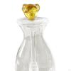Beehive Honey Pot Clear Dispenser Glass for Home Dining Table Kitchen