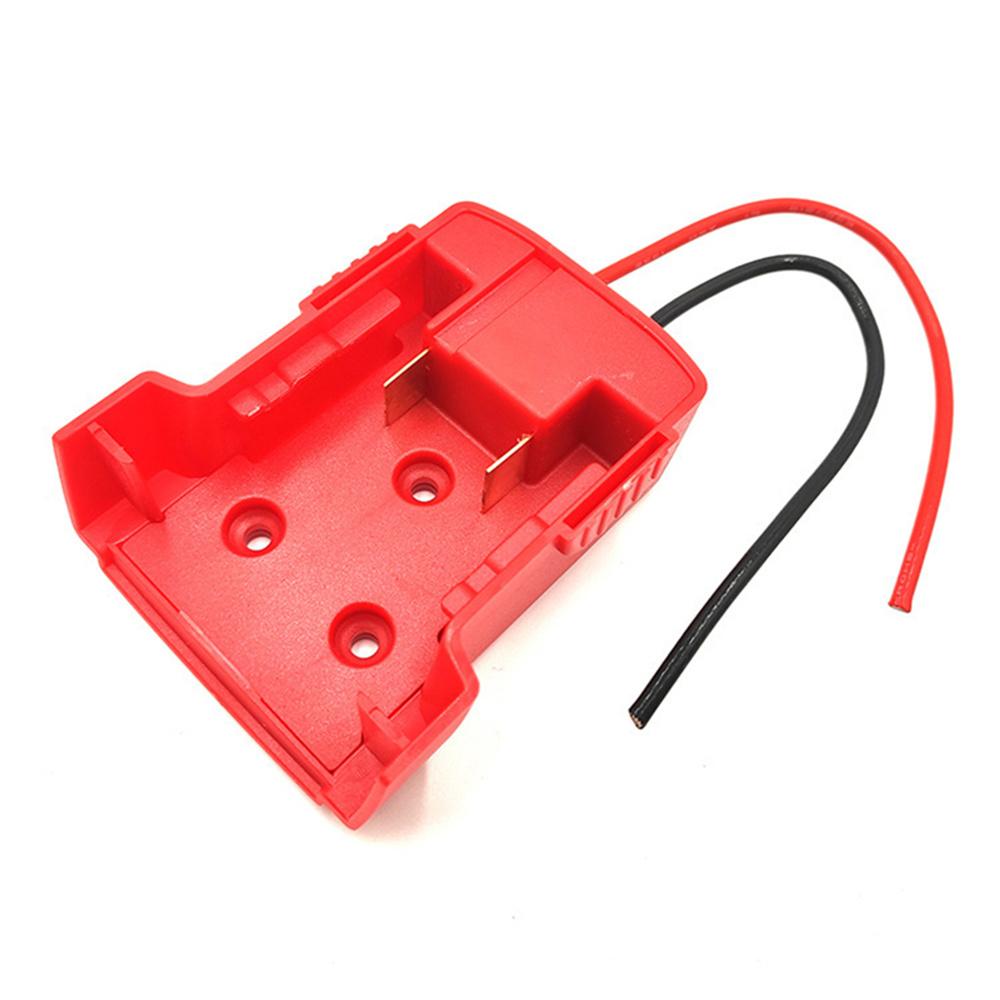 Адаптер аккумулятора для Milwaukee M18 18-20 В Адаптер силового разъема Провода 12AWG