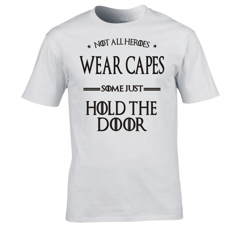 Game Of Thrones Hodor Not All Heroes Wear Capes T Shirt New