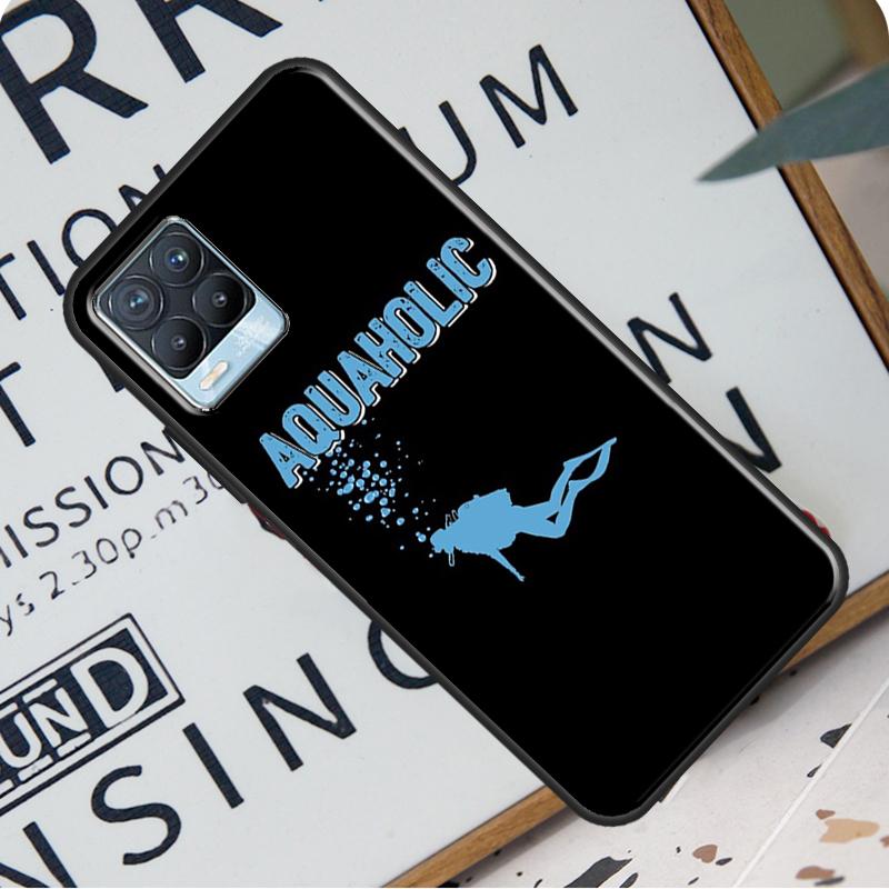 Чехол для дайвинга и подводного плавания для Realme 8i 8 Pro GT Neo 2 Master C15 C21 Coque для OnePlus 8T 9R Nord2 9 Pro