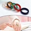 Unisex Women Luxury Jewelry Gifts Simple Finger Rings Elegant Agate Ring Jade Ring Anniversary Ring