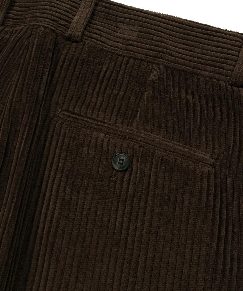NODU Corduroy Pants [Brown]