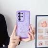Чехол для телефона Samsung S26 Ultra: Защитная крышка «Блестящие звезды и прозрачные волны» для A57 S24 FE A35