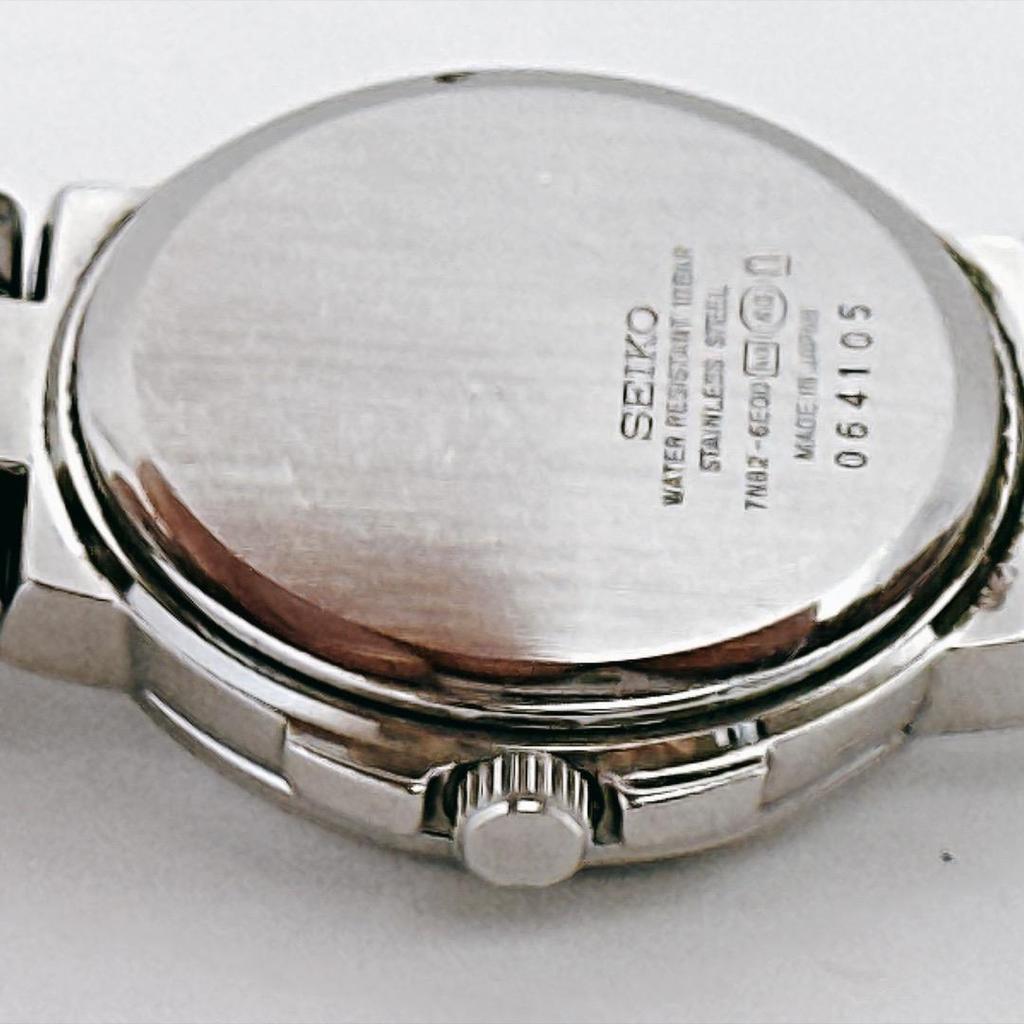 Б/у Отличное состояние [Рабочие/Батарея заменена] Женские часы Seiko LK Lukia Фиолетовый циферблат
