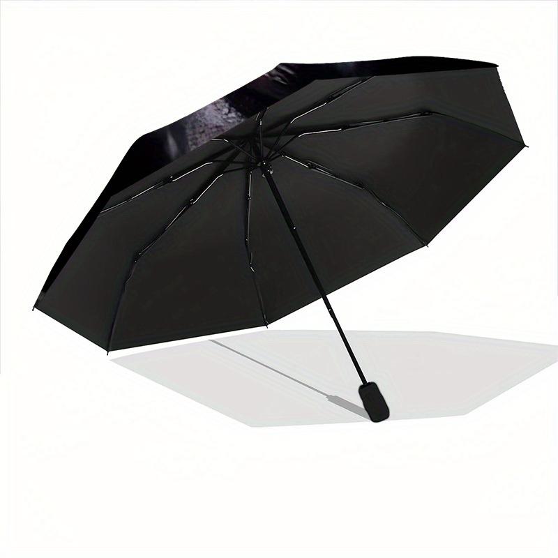 1pc Rammstein Automatic Open/close, Portable Folding Umbrella for Women & Men,Compact Parasol,, Durable Frame yy250809208