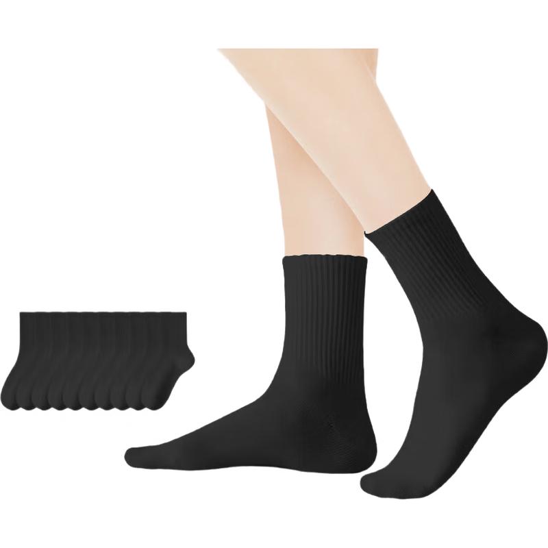 Одноразовые носки Norensendi Unisex 7A с антибактериальным эффектом, средней длины (20 пар)