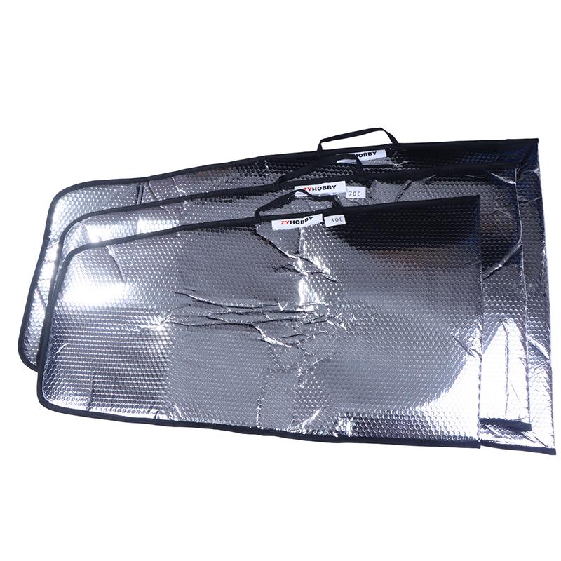 Bubble Layer Wing Protective Bag For Rc Airplane Model 30-50E 70E 30Cc Sunscreen And Rainproof Portable