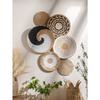 Ethnic Style Cattail Hand-woven Wall Decorations Bohemian Straw Wall Decorations B&B Background Wall Decoration Pendants