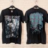 Cradle Of Filth 90-е двухсторонняя футболка в стиле ретро Унисекс классического стиля Футболка с коротким рукавом Унисекс Мужчины Женщины Лето