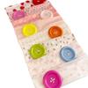Retro Ins Style Cute Print Button Headband Fashion Women Y2K Sweet Cool Hair Accessories Cute Sweet Dating Hair Band