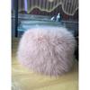 Imitation Fur New Fox Fur Flat Top Hat Thickened Fluff Warm Ear Protection Hat Dome Snow Winter Hats