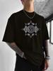 Gang Starr Logo Print Tshirt Fashion Street Style Star Pattern Design Unisexs Printed Round Neck Short