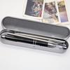 Pencil Case Stylish Durable Protective Stationery Box Smooth Edge Long-lasting Metal Pen Box for Home