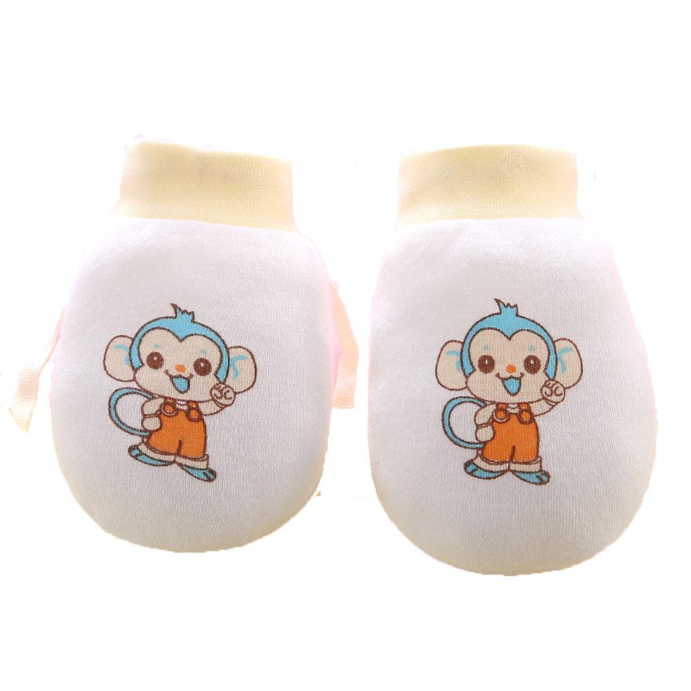 Product Baby Care Infant Newborn Pure Cotton Gloves Mittens Anti Scratch Drawstring